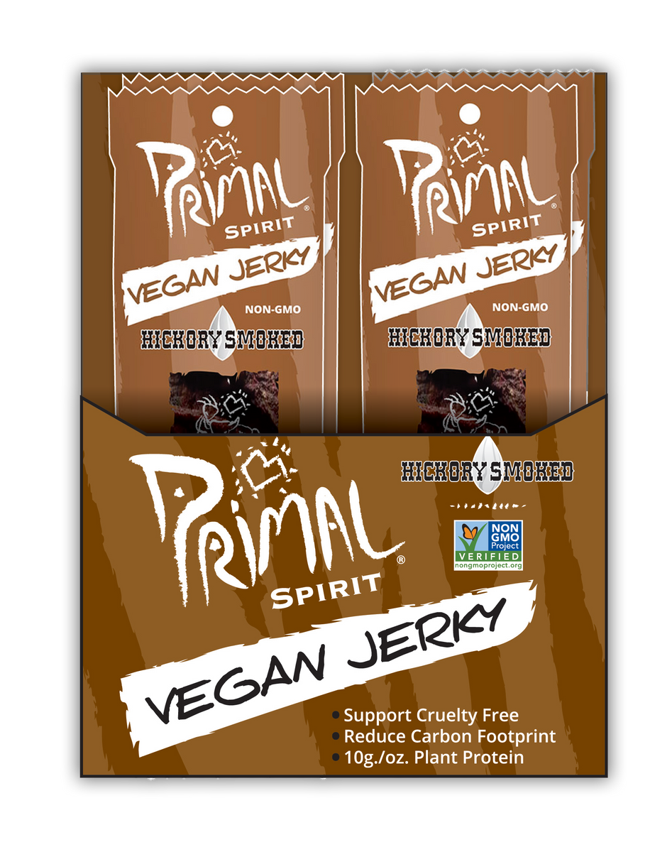 Primal Spirit Vegan Jerky HICKORY SMOKED